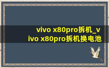 vivo x80pro拆机_vivo x80pro拆机换电池